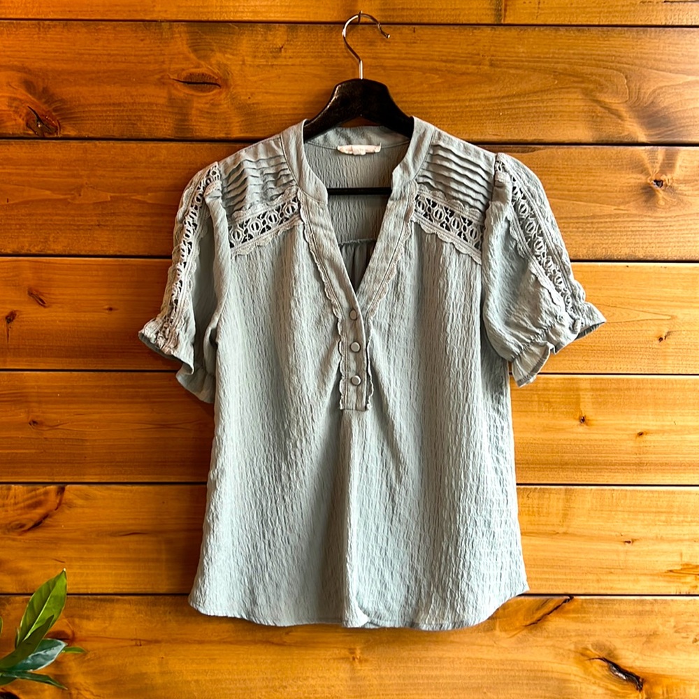 MINE Sage Blouse Size Small